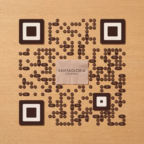 Santagloria code made of gloria pastries